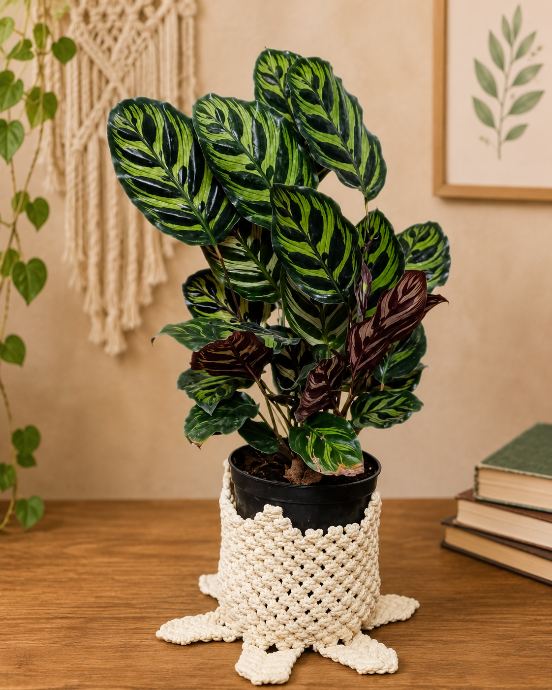 Macrame Pot Cover